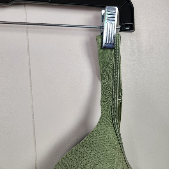Penningtons TiVoglio Green Contour Underwire T-shirt Bra Lace Size 40DD - Picture 4 of 6